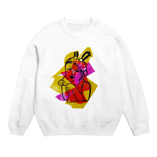 うさA Crew Neck Sweatshirt