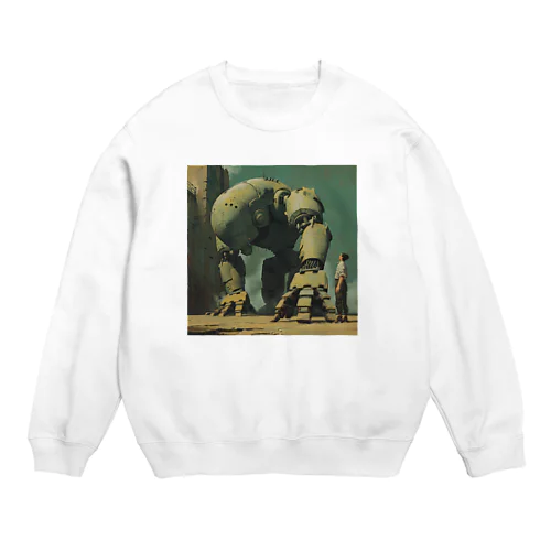 ロボツトと少年　なでしこ1478 Crew Neck Sweatshirt