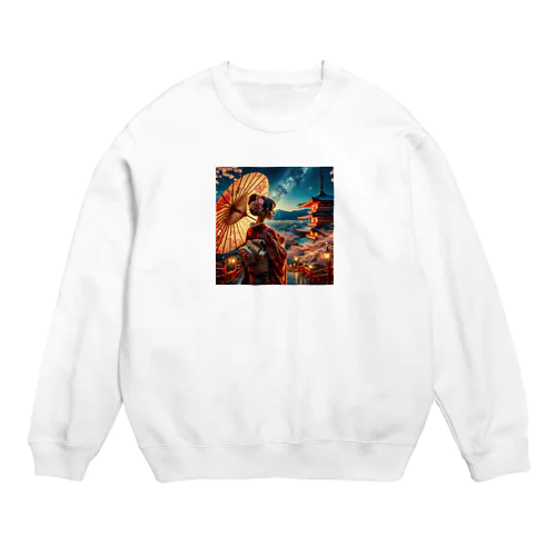 和の風景✨ Crew Neck Sweatshirt