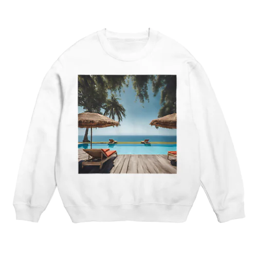 リゾートライフ Crew Neck Sweatshirt