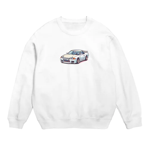 じーてぃーあーる Crew Neck Sweatshirt