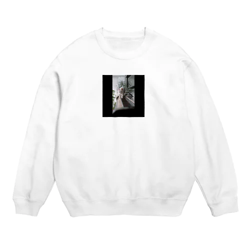 ピアノでねこ Crew Neck Sweatshirt