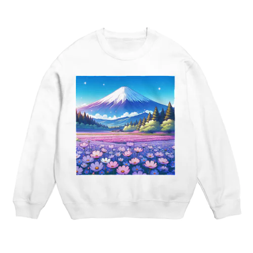 日本の美しい風景 Crew Neck Sweatshirt