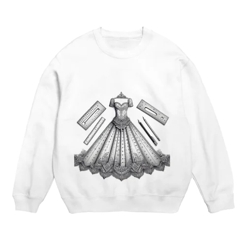 定規の女王 ウェディング Crew Neck Sweatshirt