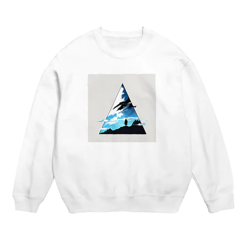 Pyramid Crew Neck Sweatshirt