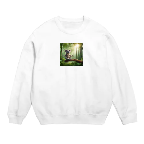 ヨガコアラ(リアル) Crew Neck Sweatshirt