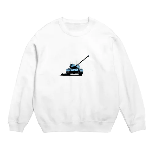 戦車イラスト02 Crew Neck Sweatshirt