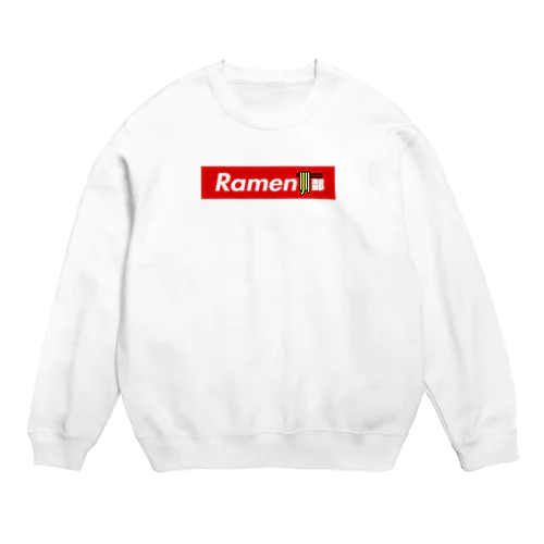 RAMEN部 ラーメン部 Crew Neck Sweatshirt