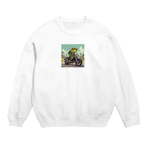 カエルライダー4兄弟　次男　ルカ Crew Neck Sweatshirt