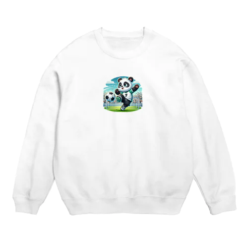 サッカーパンダ Crew Neck Sweatshirt