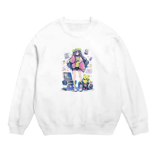 ガジェットガール Crew Neck Sweatshirt