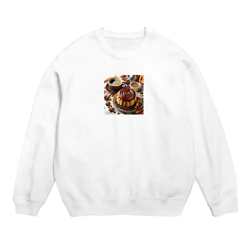 香り高いコーヒーの贅沢コンビネーション✨ Crew Neck Sweatshirt