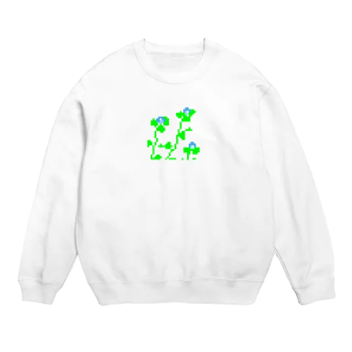 オオイヌノフグリ Crew Neck Sweatshirt