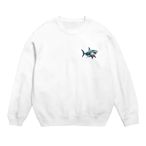 サメちゃん Crew Neck Sweatshirt