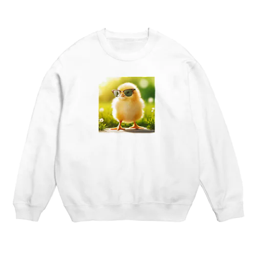 hiyoko2 Crew Neck Sweatshirt