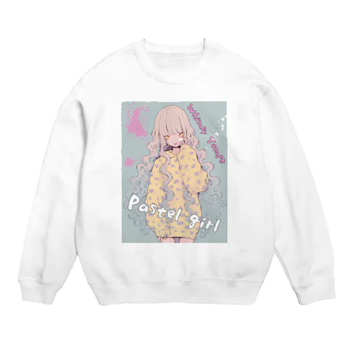 Pastel girl「パステルガール」 Crew Neck Sweatshirt