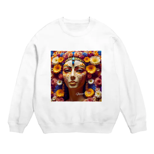 Flora Cleo「フローラ・クレオ」 Crew Neck Sweatshirt