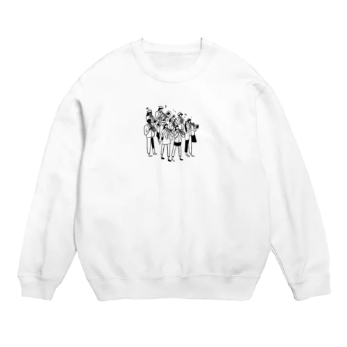 吹奏楽部 Crew Neck Sweatshirt