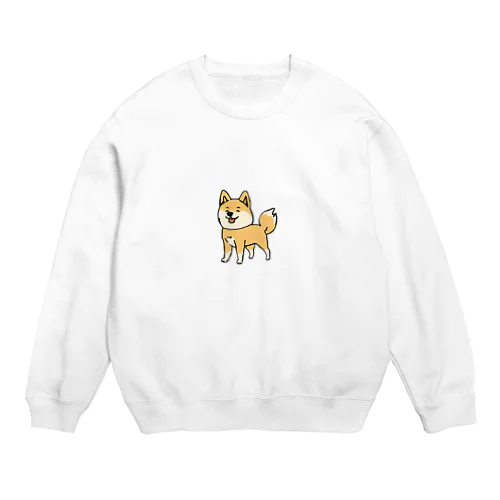 柴犬の「しば」 Crew Neck Sweatshirt