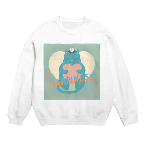 happiness Crew Neck Sweatshirt