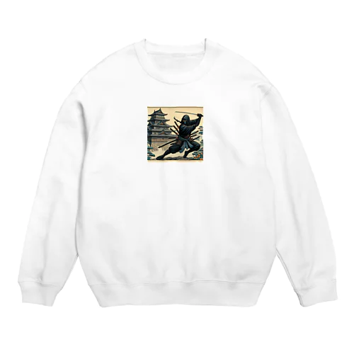 Shadow Dance: Ninja and the Old Castle -Shinobi-  Crew Neck Sweatshirt