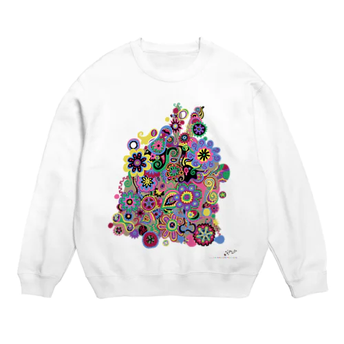 冥土の兎 裏地編 Crew Neck Sweatshirt