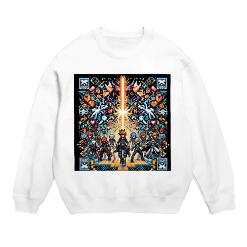 ドット絵 ダークファンタジー Crew Neck Sweatshirt