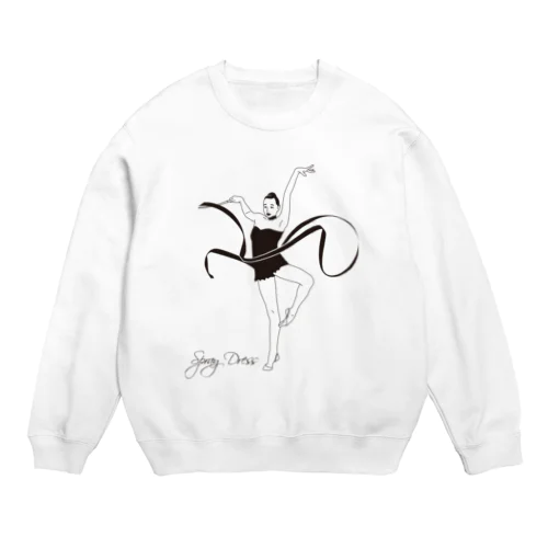 RIBBONトクイ Crew Neck Sweatshirt