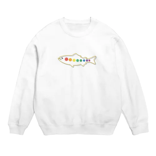 鱒 Crew Neck Sweatshirt