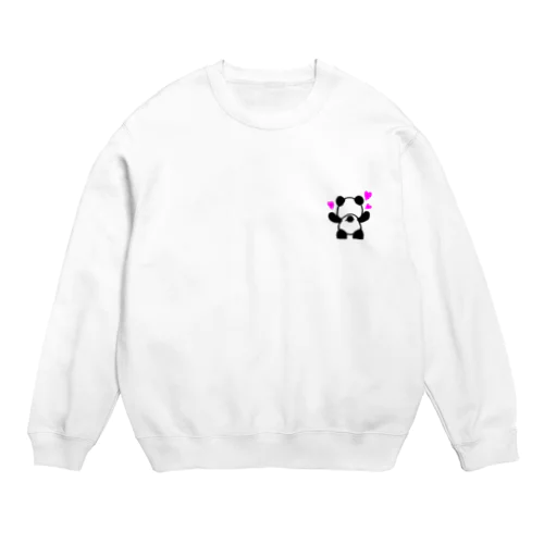 るんるんぱんだくん Crew Neck Sweatshirt