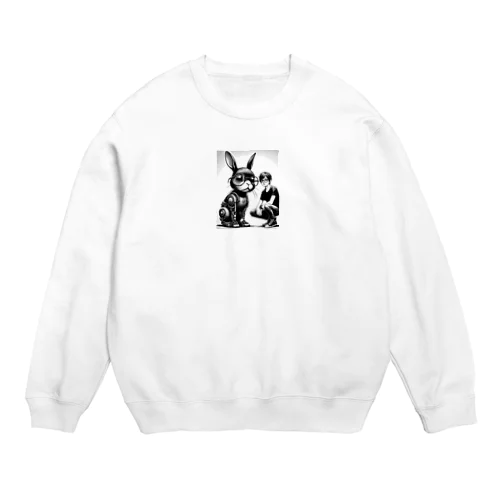 僕はペット Crew Neck Sweatshirt