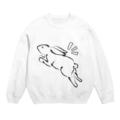 うさぎ　和風 Crew Neck Sweatshirt