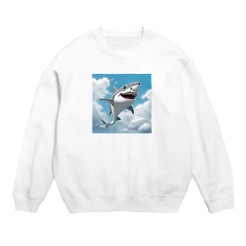 シャーくん Crew Neck Sweatshirt