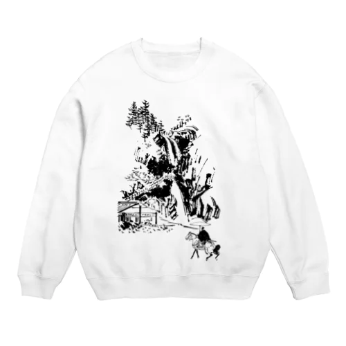 日本　和もの Crew Neck Sweatshirt