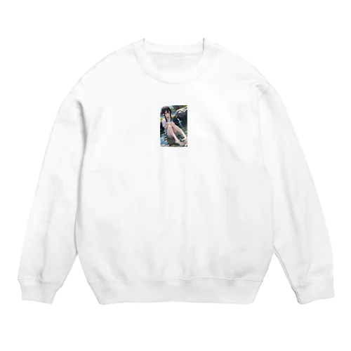 落着き Crew Neck Sweatshirt