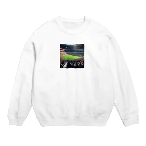 満員のスタジアム Crew Neck Sweatshirt