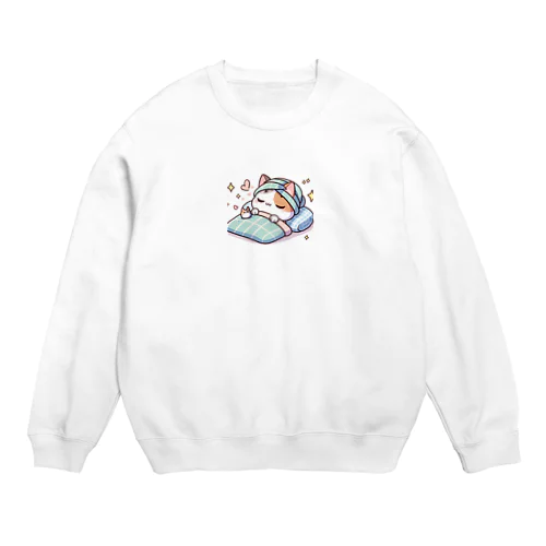 ゆるかわネコグッズ Crew Neck Sweatshirt