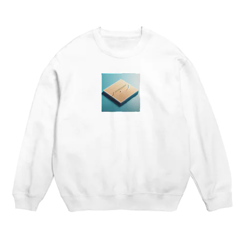 ばれーぼーるこーと。 Crew Neck Sweatshirt