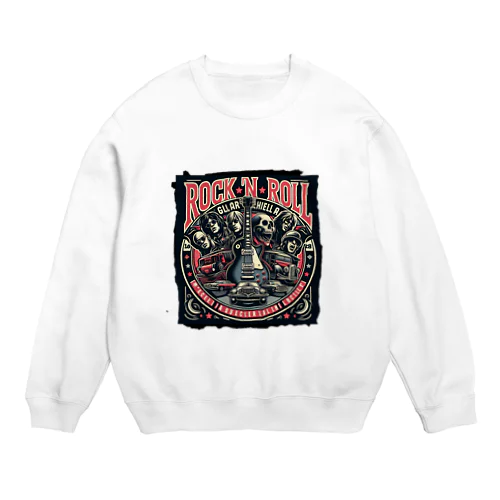 ロックンロール Crew Neck Sweatshirt