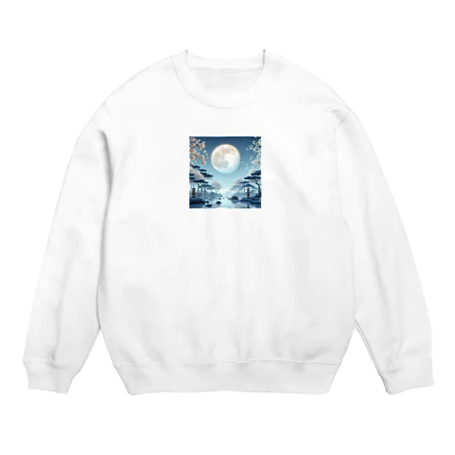 月夜 Crew Neck Sweatshirt