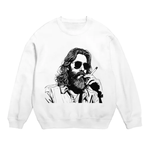 スモーキングダンディ Crew Neck Sweatshirt