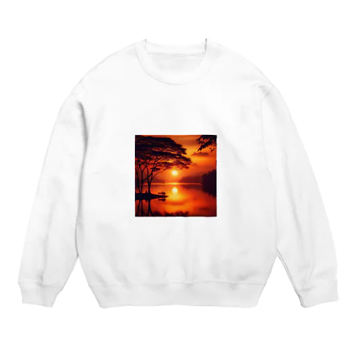 夕焼け Crew Neck Sweatshirt