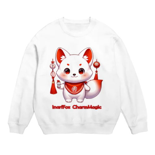 Inari Fox Charm Magic～稲荷の狐2-2 Crew Neck Sweatshirt