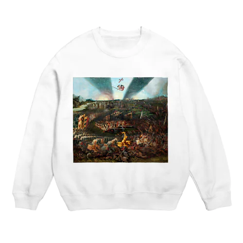 レーゲンスブルク近郊でのアヴァール人に対するカール大帝の勝利 / The Victory of Charlemagne over the Avars near Regensburg Crew Neck Sweatshirt