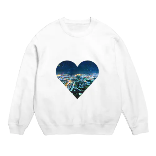 night view Crew Neck Sweatshirt