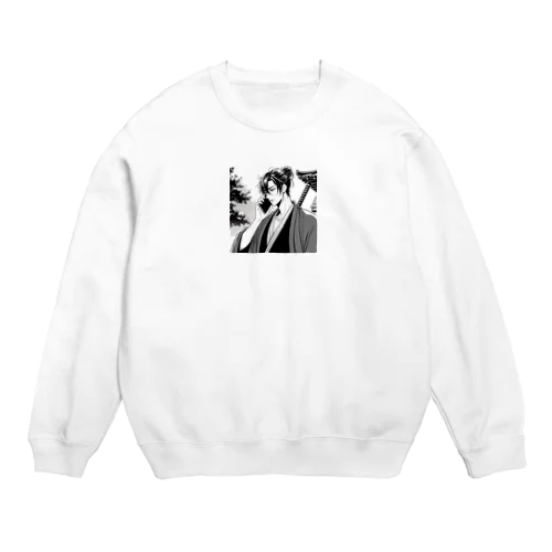 スマホ侍 Crew Neck Sweatshirt