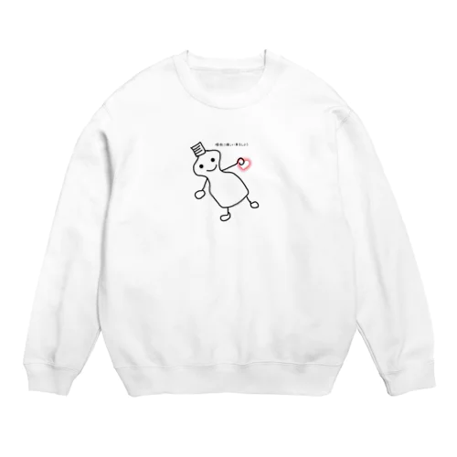 可愛いペットボトルちゃん Crew Neck Sweatshirt