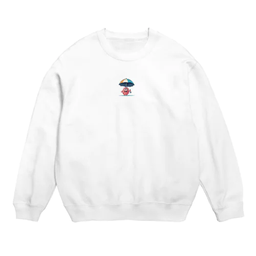 UMBRELLA BRAIN Crew Neck Sweatshirt