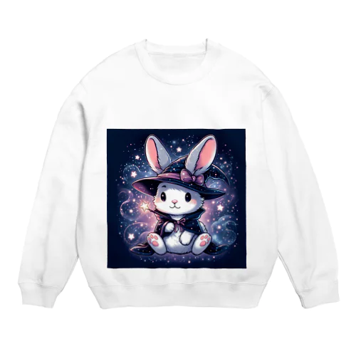 魔法使いコスプレ　ウサギ Crew Neck Sweatshirt