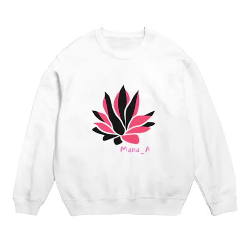 カラフルアガベ Crew Neck Sweatshirt